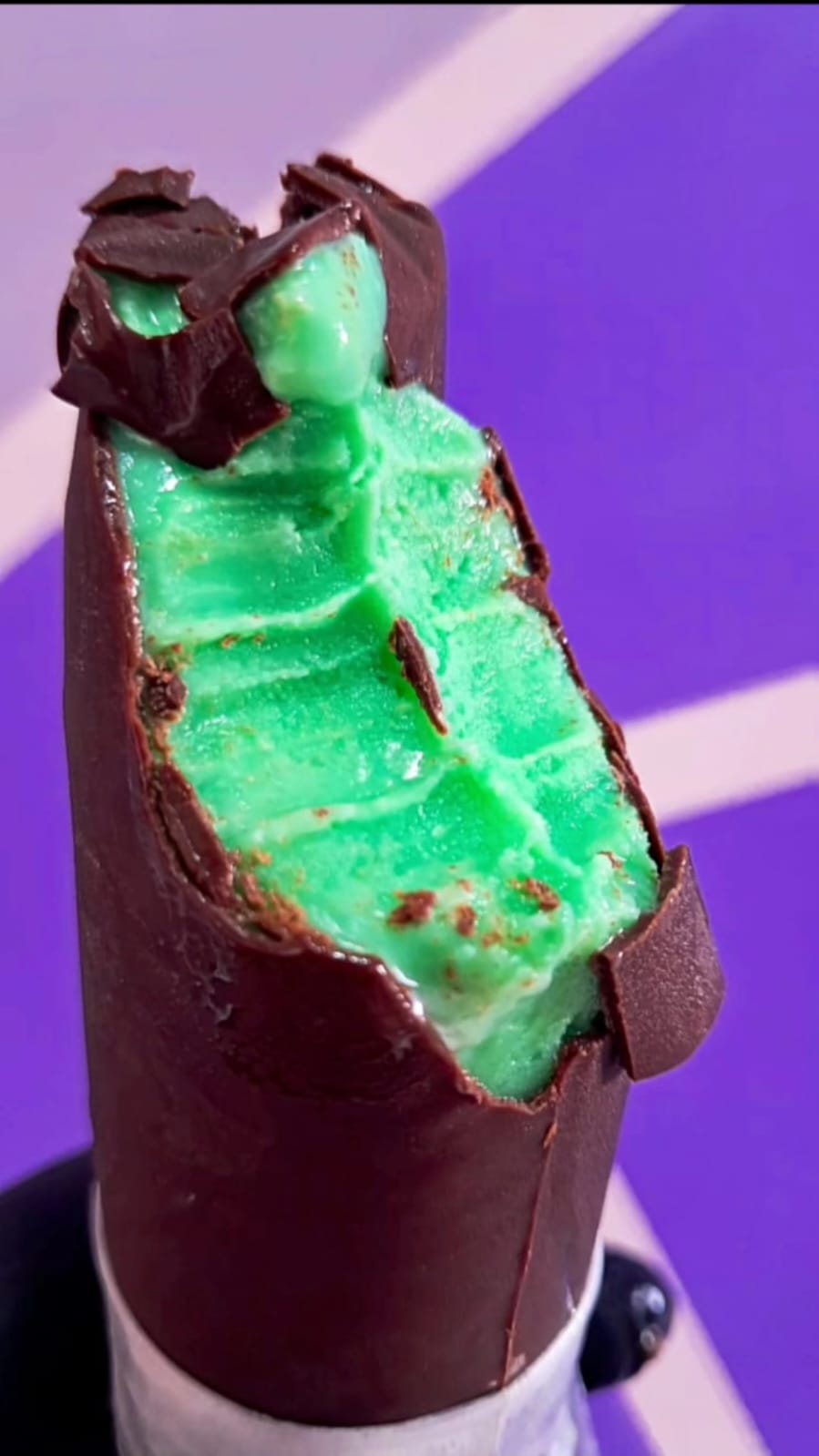 Geladinho gourmet sabor Chocomenta